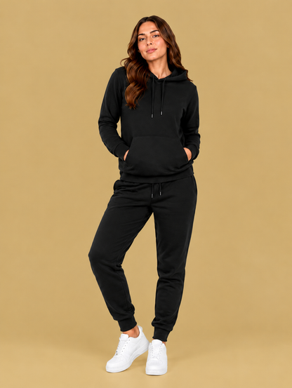 Women’s Premium Pullover Hoodie & Jogger Tracksuit